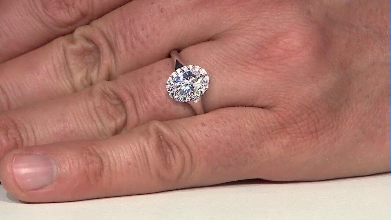 Video Bague en argent et Danburite