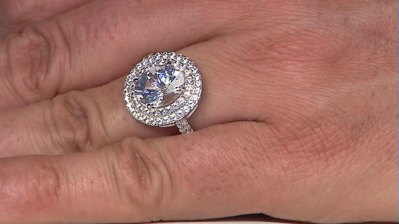 Video Bague en argent et Danburite