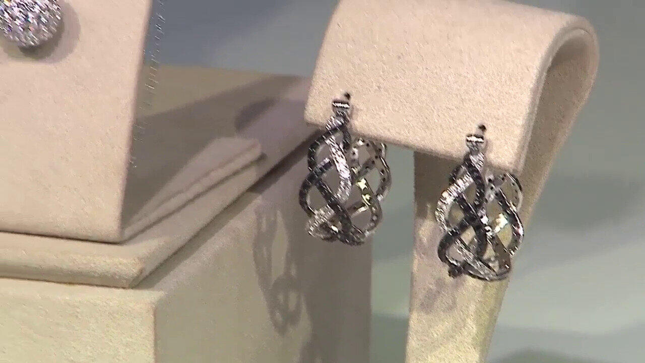 Video Anello in argento con Topazio Bianco