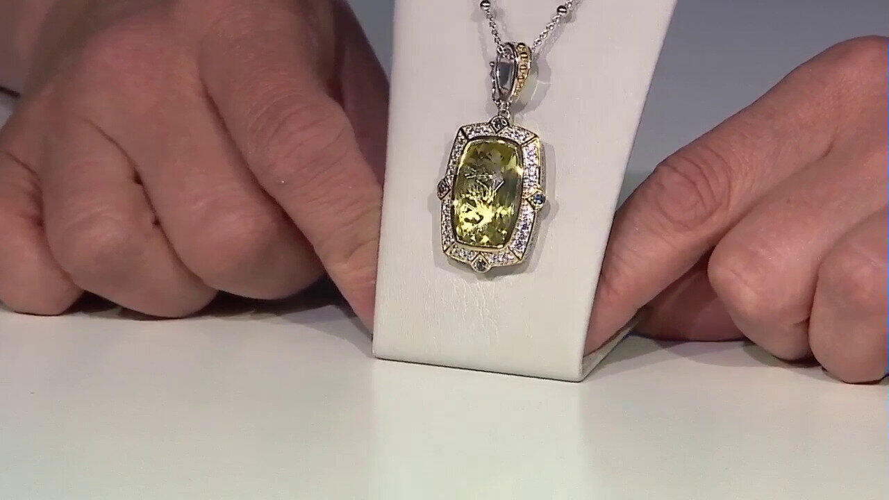 Video Collier en argent et Quartz de l'Ouro Verde (Dallas Prince Designs)