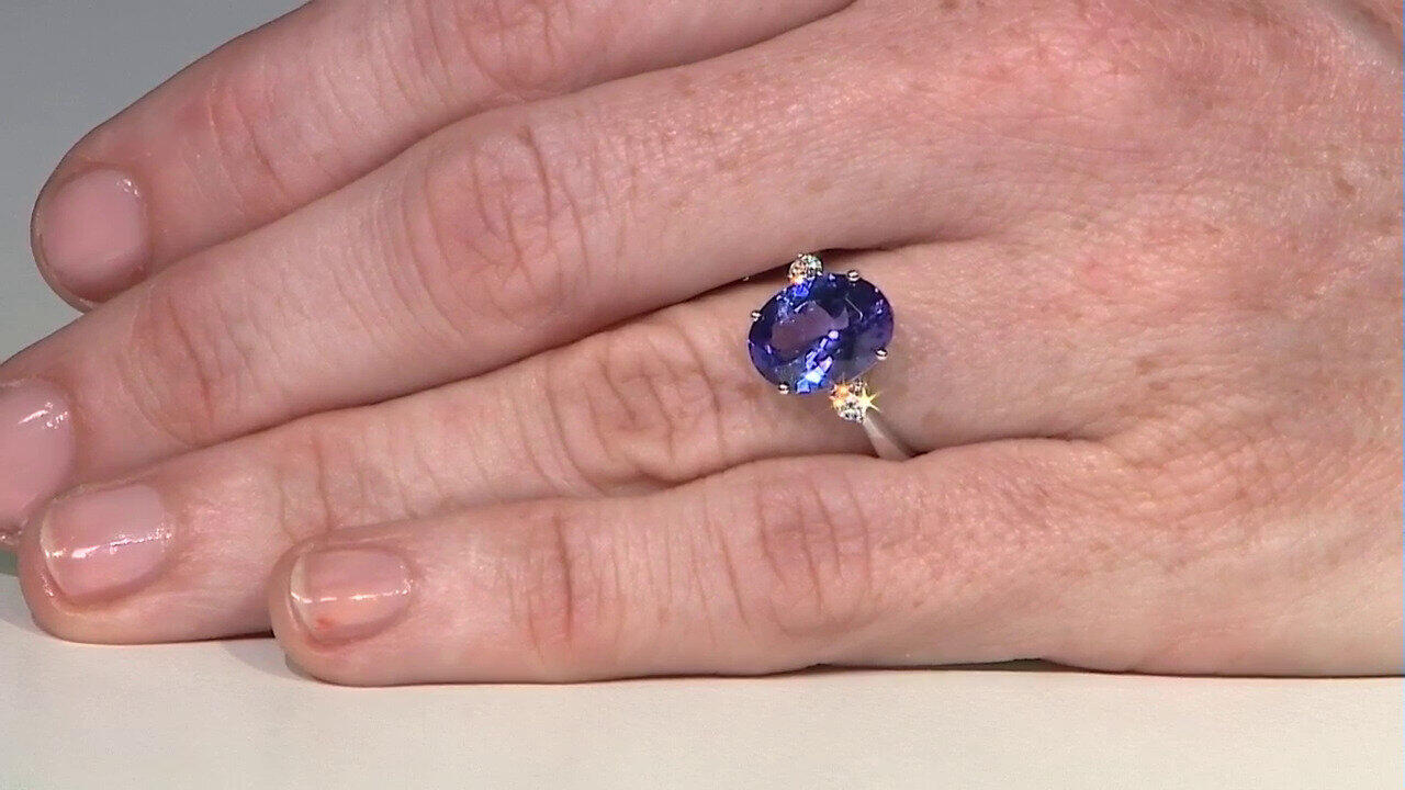 Video Bracelet en or et Tanzanite AAA (CIRARI)