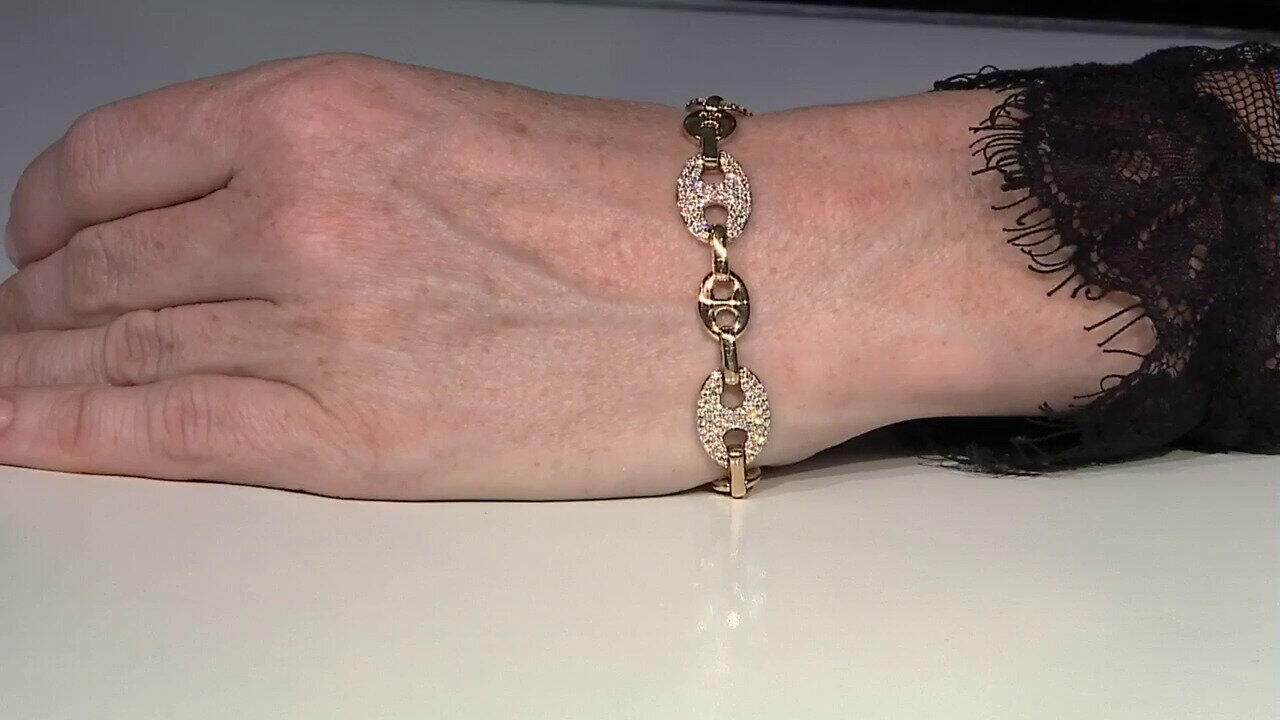 Video Bracelet en or et Diamant I1 (H) (CIRARI)