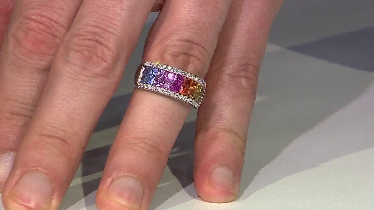 Video Bague en or et Saphir (CIRARI)