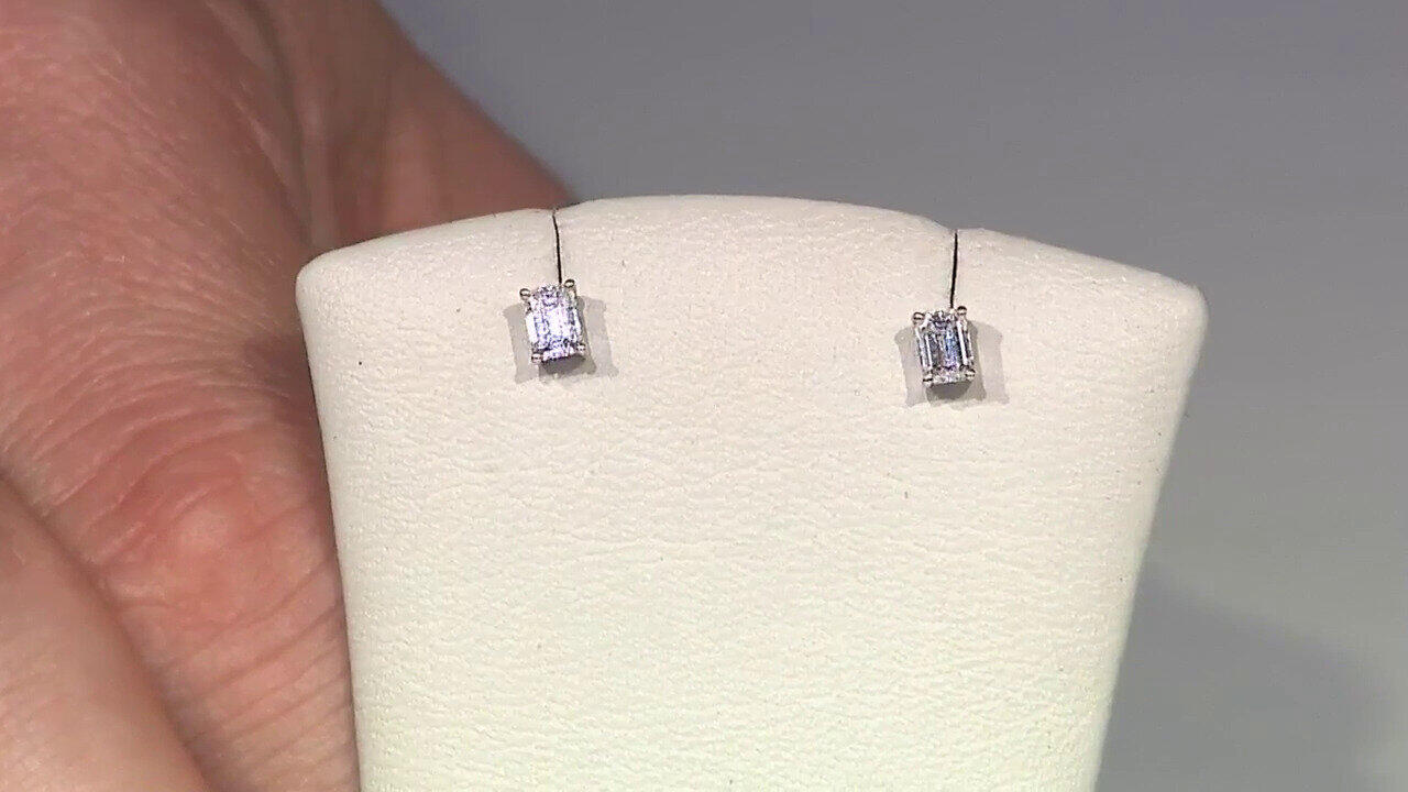 Video Boucles d'oreilles en or et Diamant SI1 (H) (CIRARI)