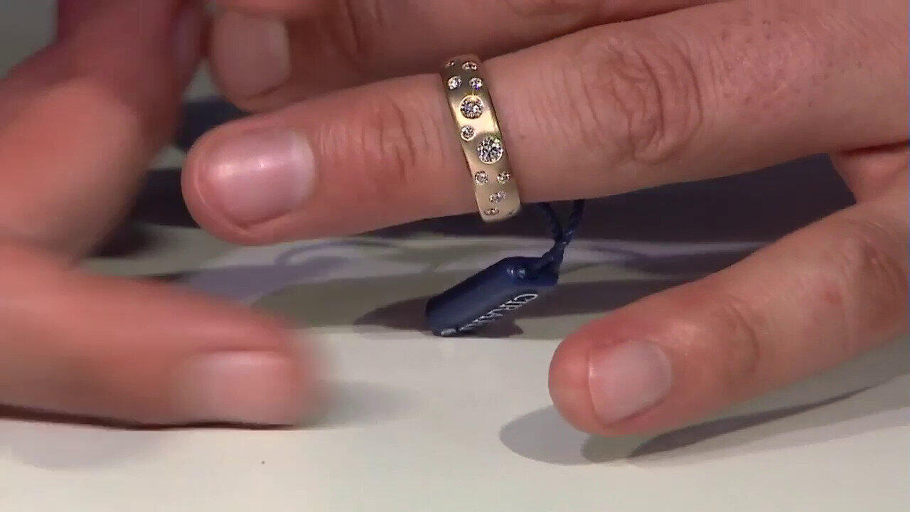 Video Anillo en oro con Diamante I1 (H)  (CIRARI)