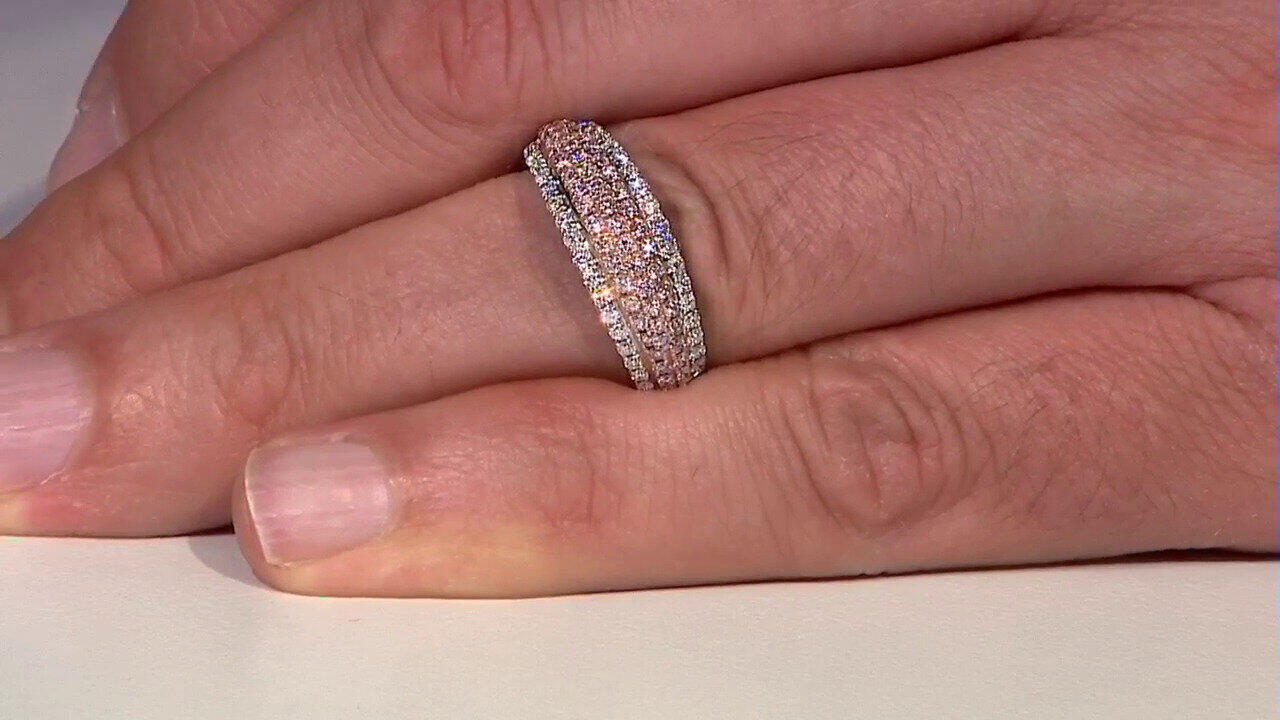 Video Bague en or et Diamant rose I1 (CIRARI)