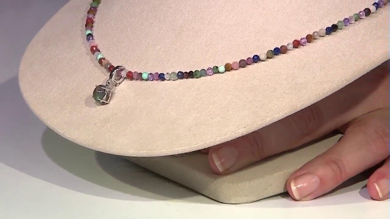 Video Zilveren ring met een Zwitsers-blauwe topaas