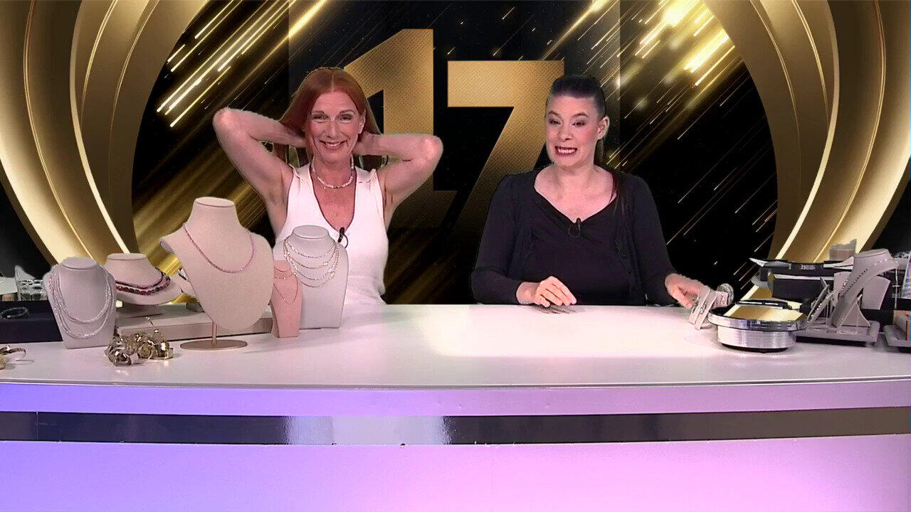Video Collana in argento con Rodolite