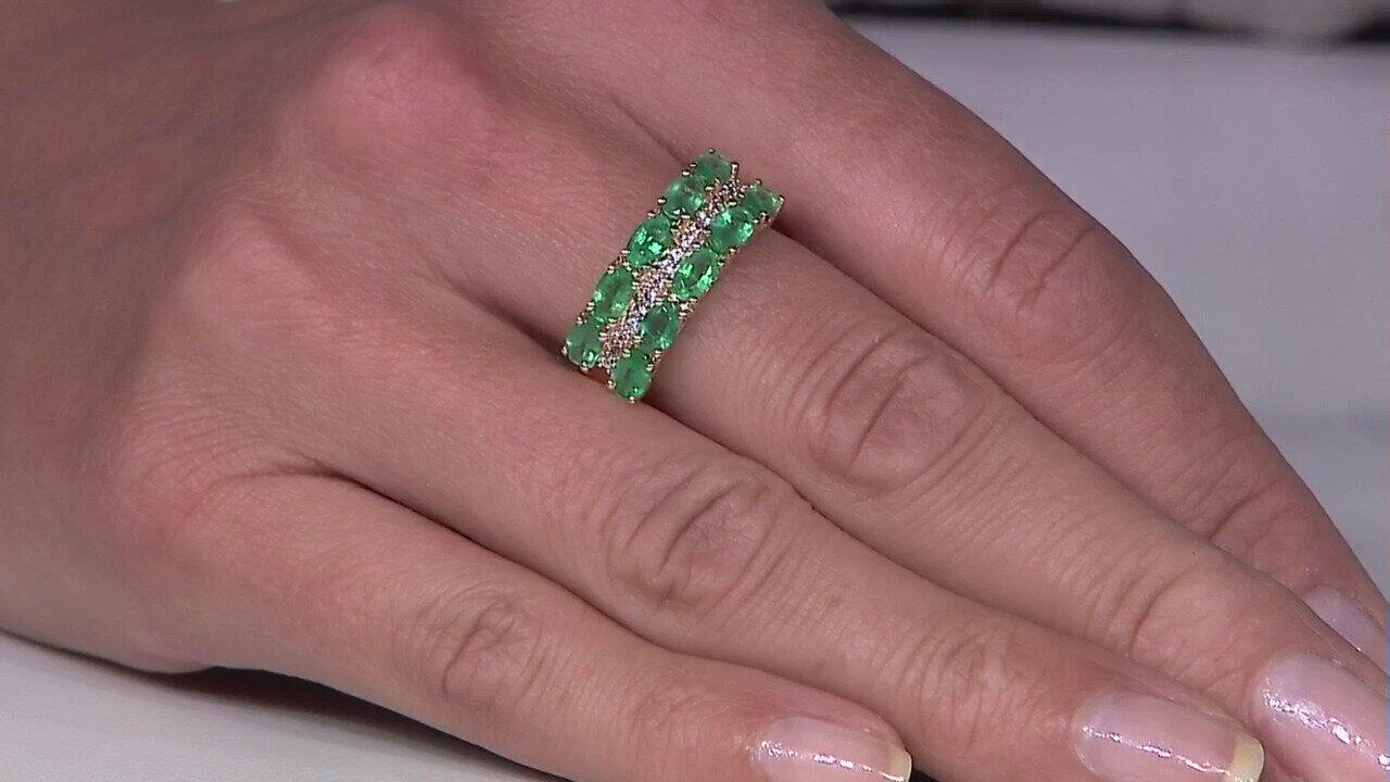 Video 9K Brazilian White Opal Gold Ring