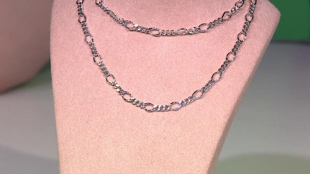 Video Silber-Figarokette - 5,87 g - 45 cm