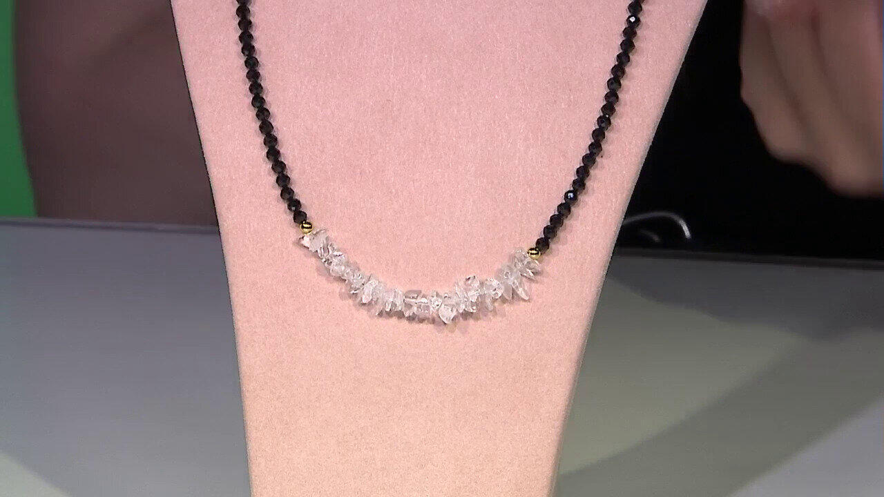 Video White Quartz Silver Necklace