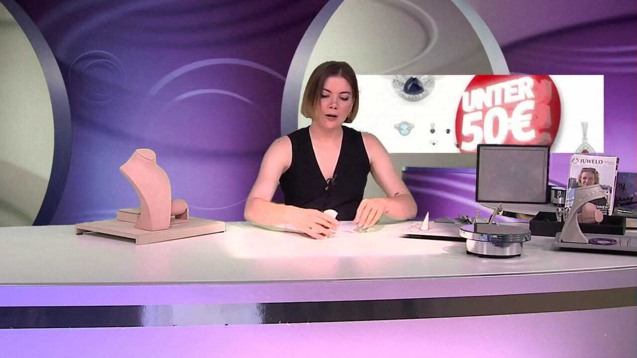 Video Weiße Süßwasserzuchtperlen-Silberanhänger