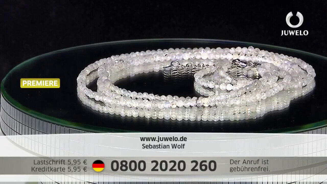 Video Collana in argento con Zircone Argentato