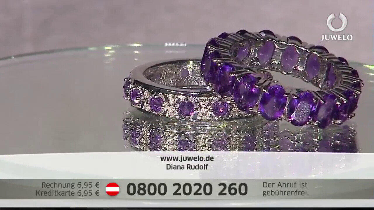Video Anillo en plata con Amatista