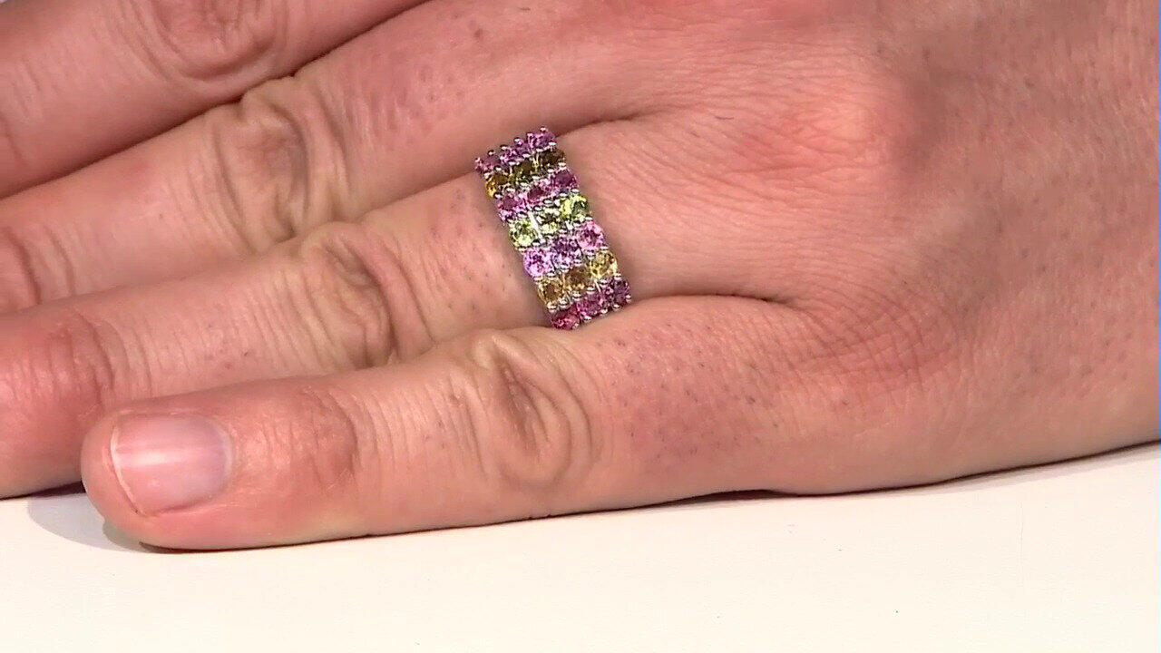 Video Anello in argento con Tormalina