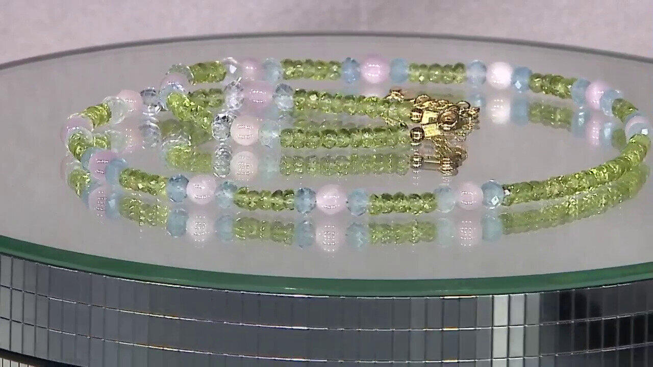 Video Collana in argento con Peridoto