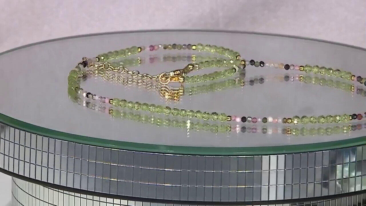 Video Collana in argento con Peridoto