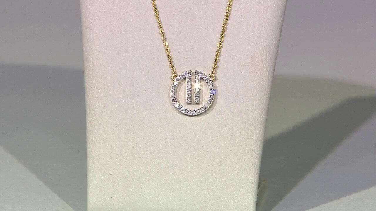 Video I3 (J) Diamant-Silbercollier