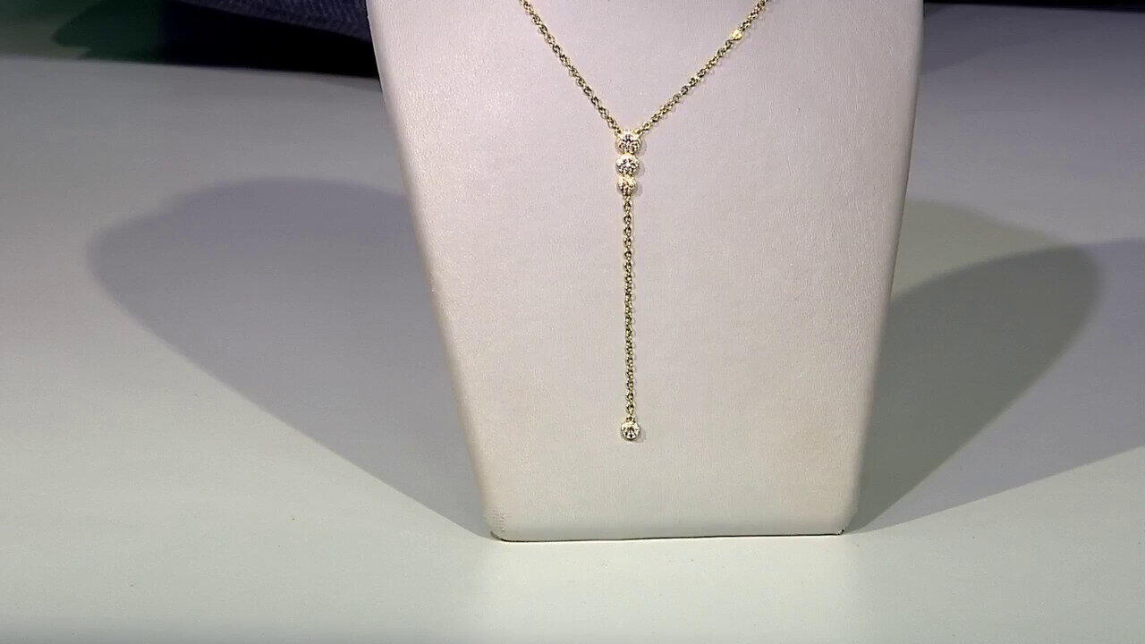 Video Collana in argento con Zircone