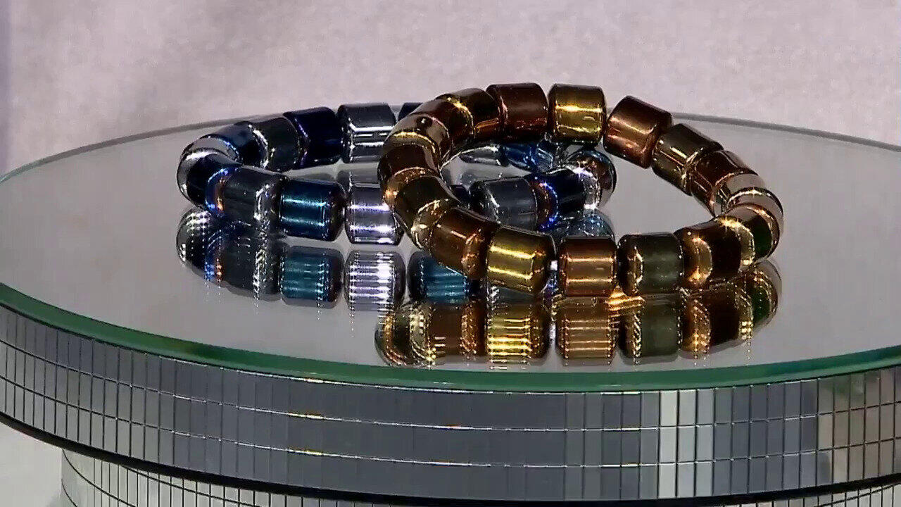 Video Bracelet et Hématite Moka