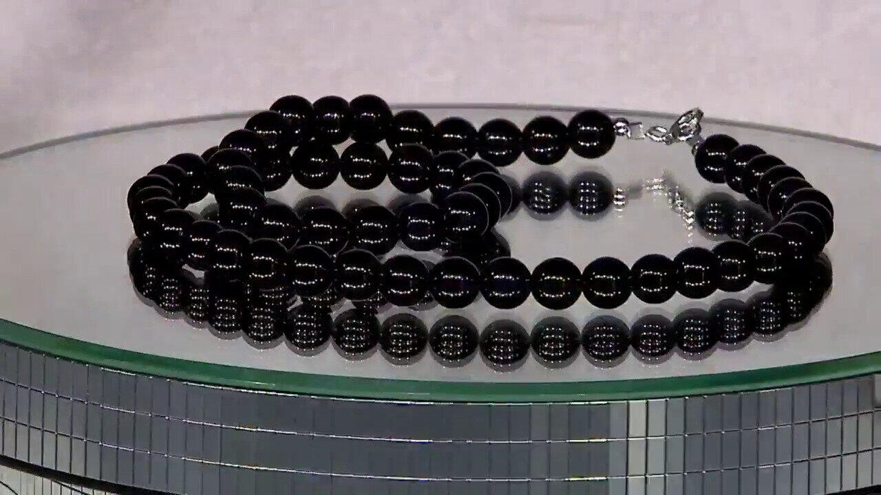 Video Collana in argento con Onice Nero
