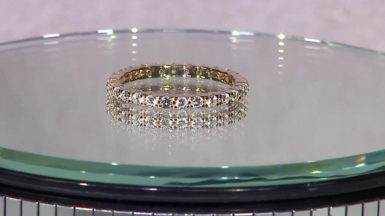 Video Anello in argento con Zircone