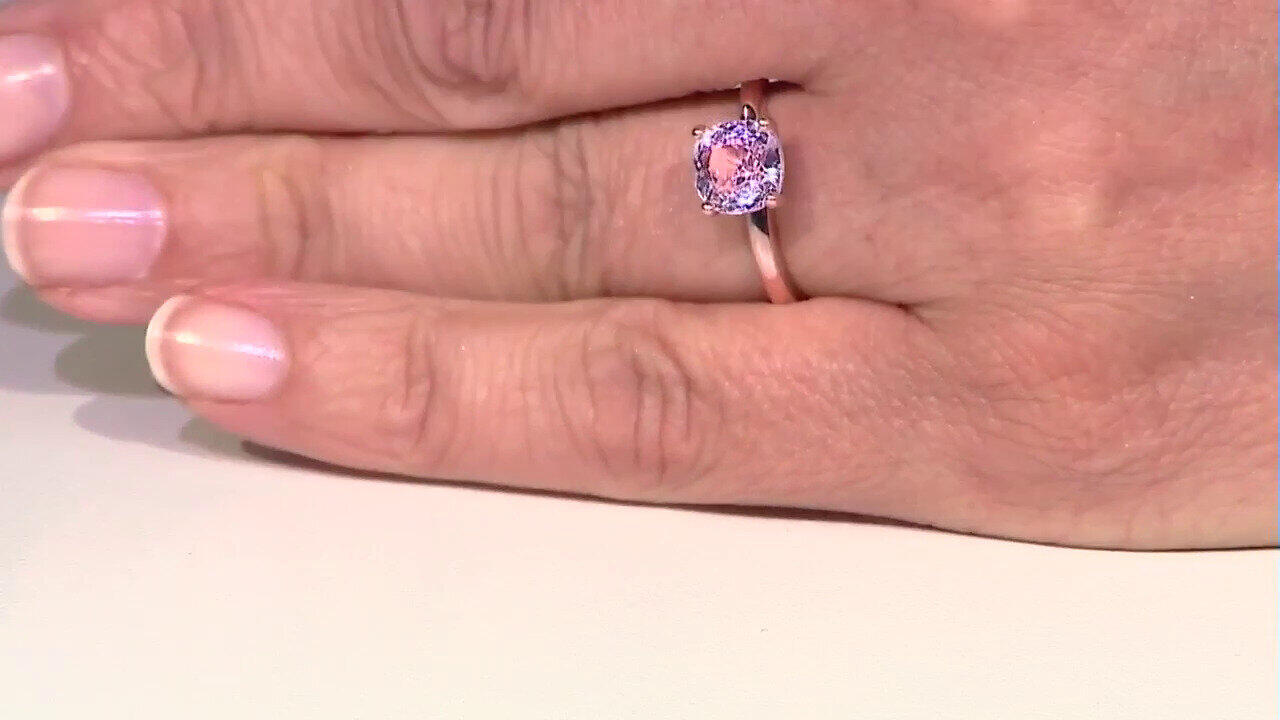Video Bague en argent et Kunzite