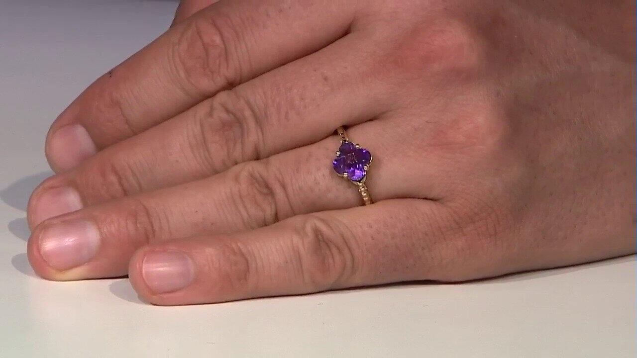 Video Bague en argent et Améthyste de Zambie