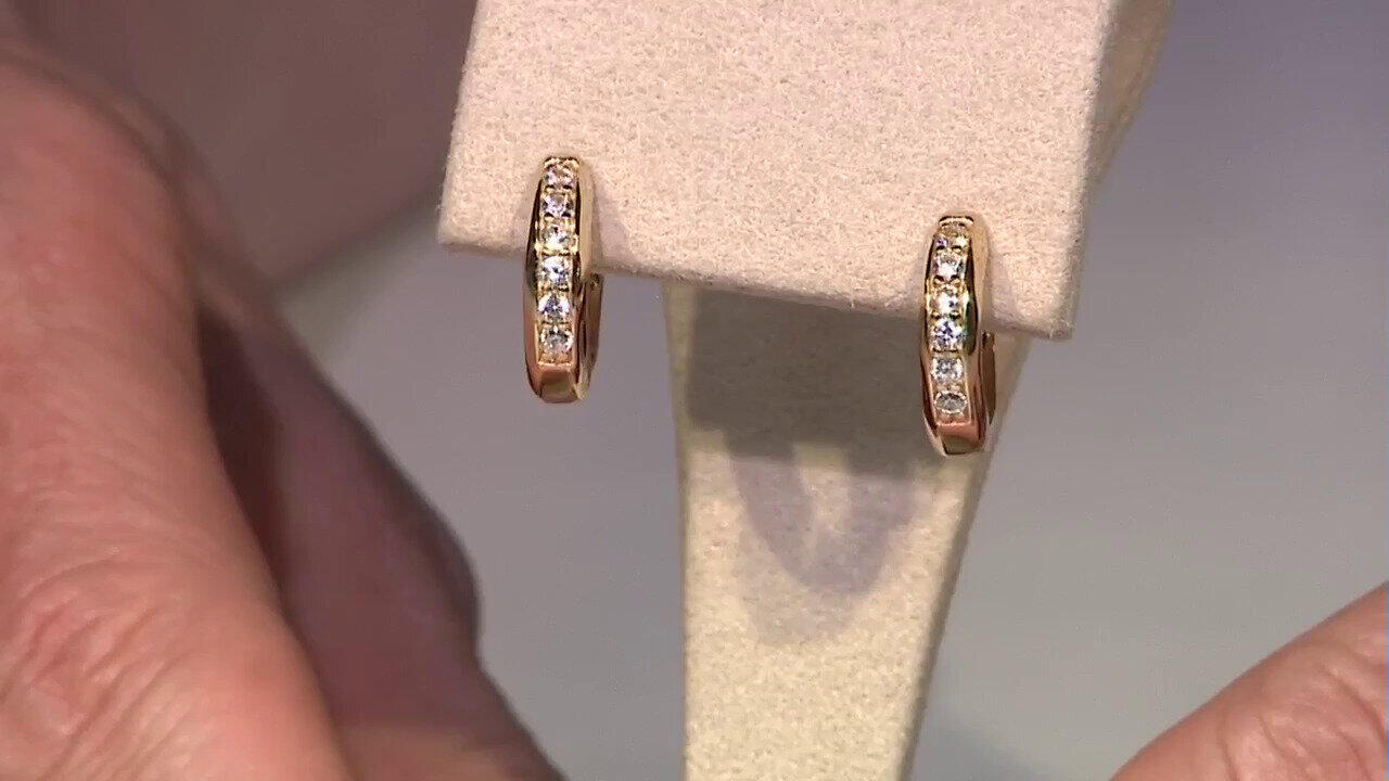 Video Orecchini in argento con Zircone