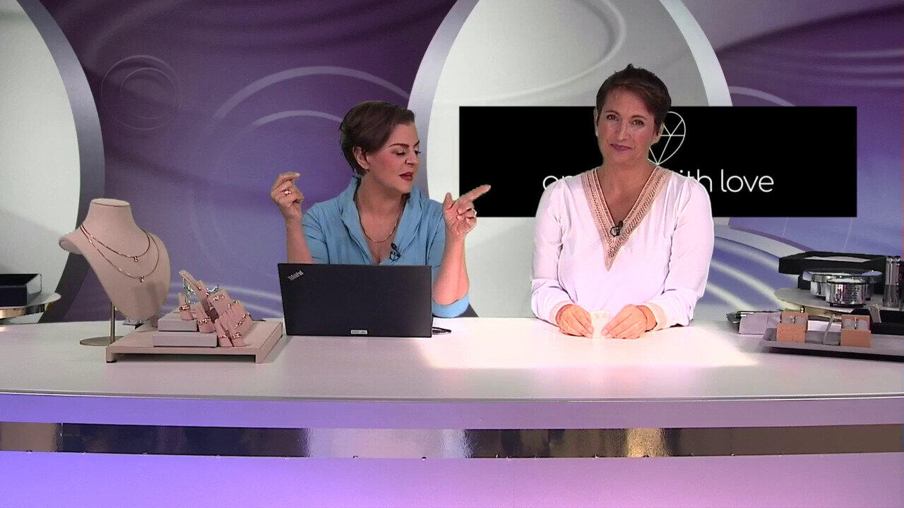 Video SI1 Argyle-Rose de France-Brillant-Goldohrringe (Annette)