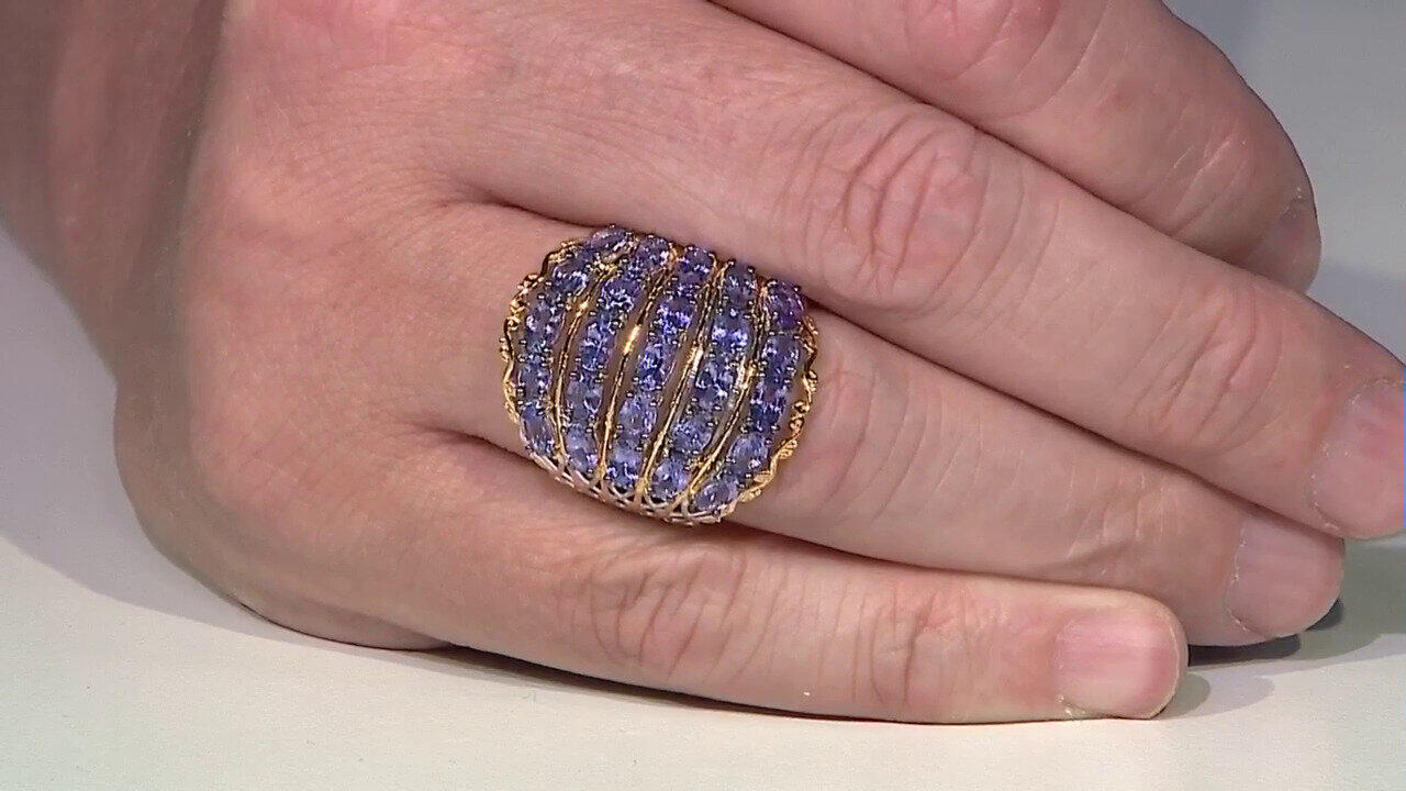 Video Anello in argento con Tanzanite (Gems en Vogue)