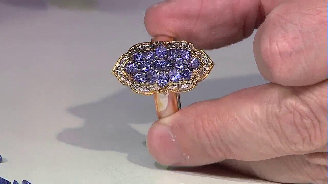 Video Bague en argent et Tanzanite (Gems en Vogue)