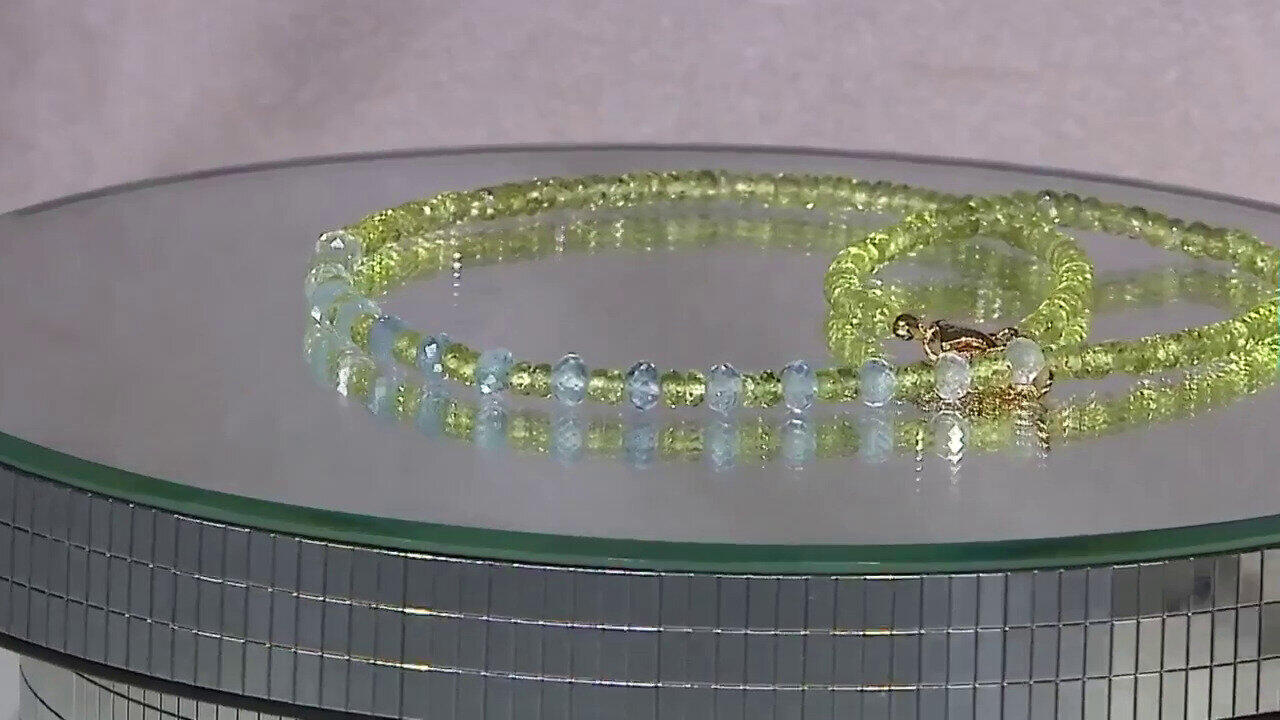 Video Collier en argent et Péridot