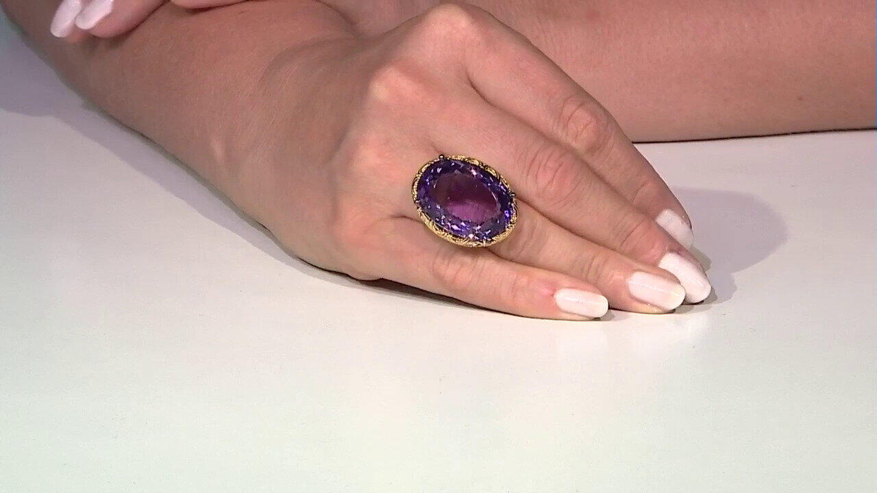 Video Amethyst-Silberring (Gems en Vogue)