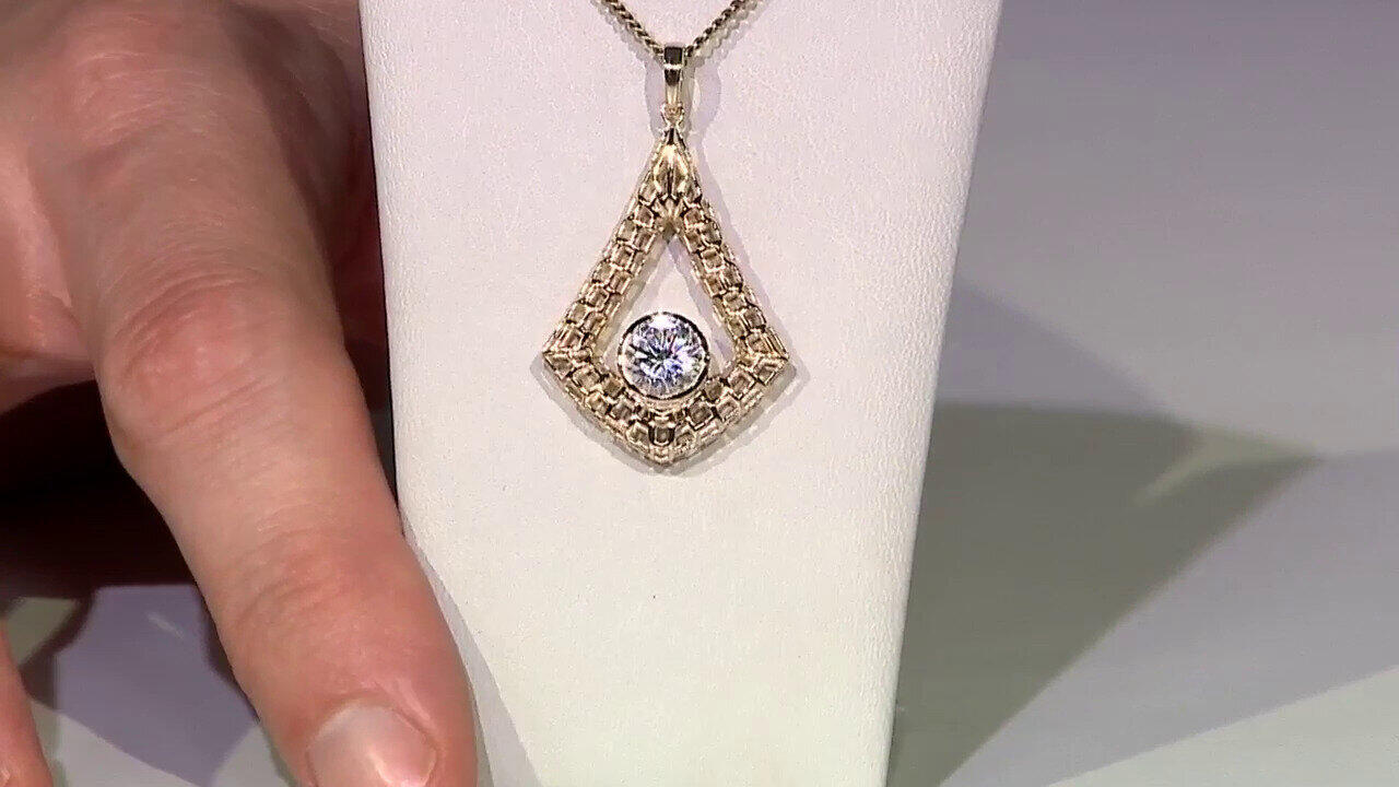 Video Ciondolo in oro con Danburite (Ornaments by de Melo)