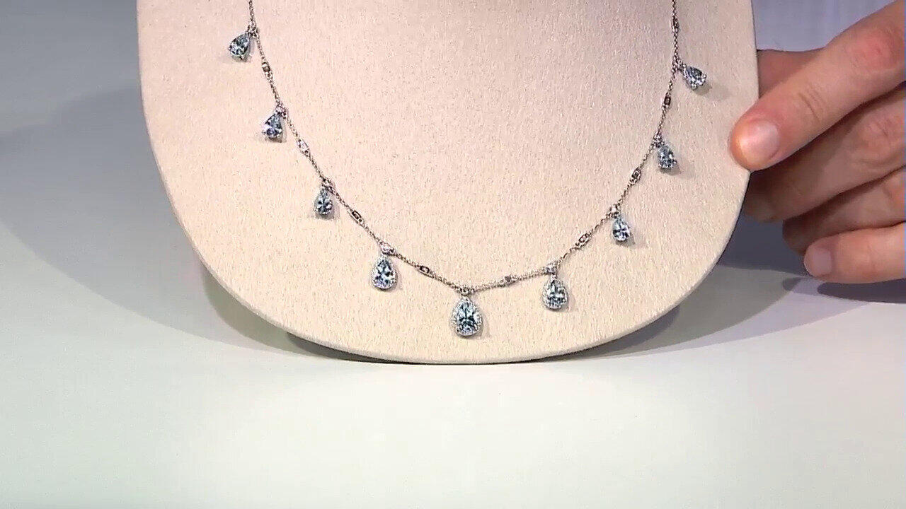 Video AAA-Brasilianischer Aquamarin-Goldcollier (CIRARI)