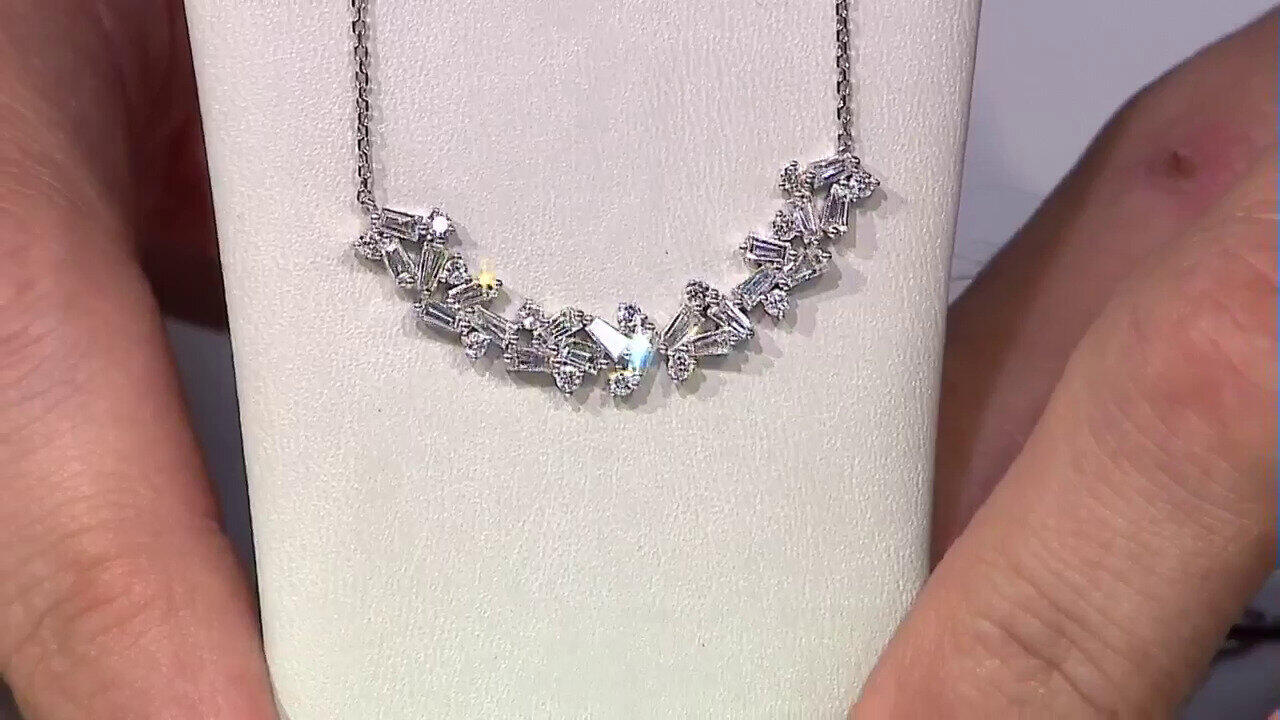 Video Collana in oro con Diamante SI1 (H) (CIRARI)