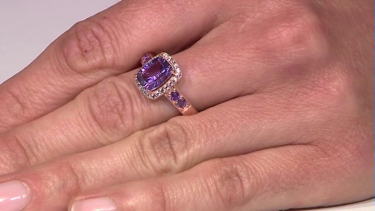 Video Bague en argent et Améthyste