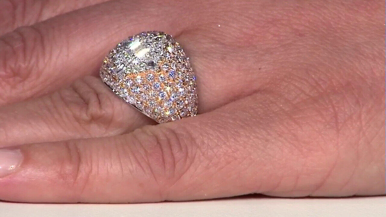 Video Anello in oro con Diamante SI1 (H) (CIRARI)