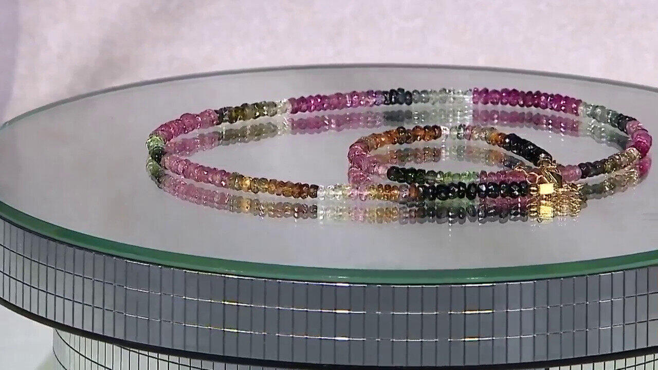Video Collana in argento con Tormalina