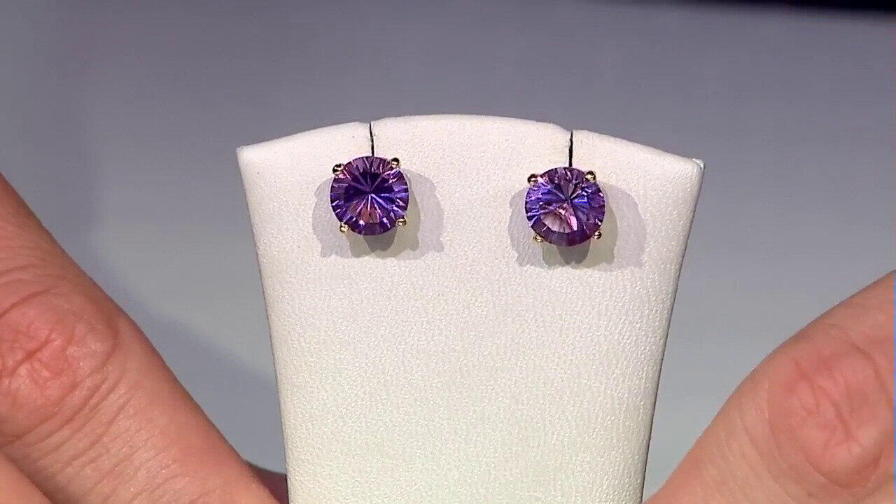 Video Pendientes en plata con Amatista