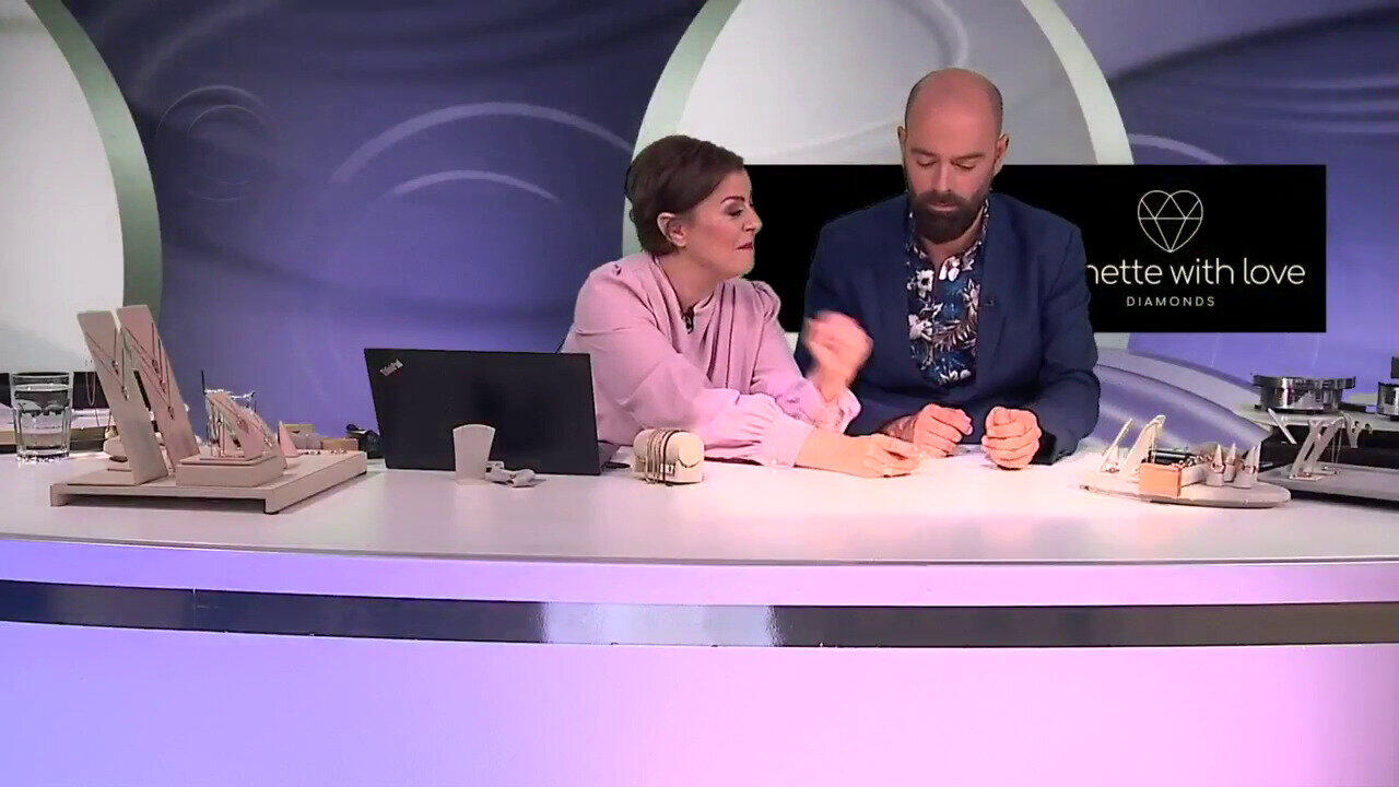 Video Anello in oro con Diamante SI1 (G) (Annette)