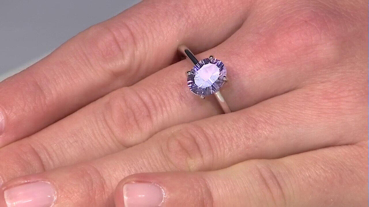 Video Bolivianischer Amethyst-Silberring