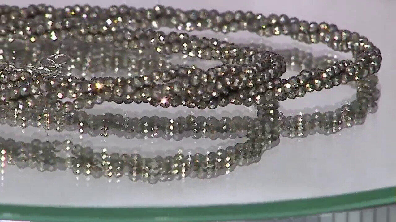 Video Collar en plata con Pirita