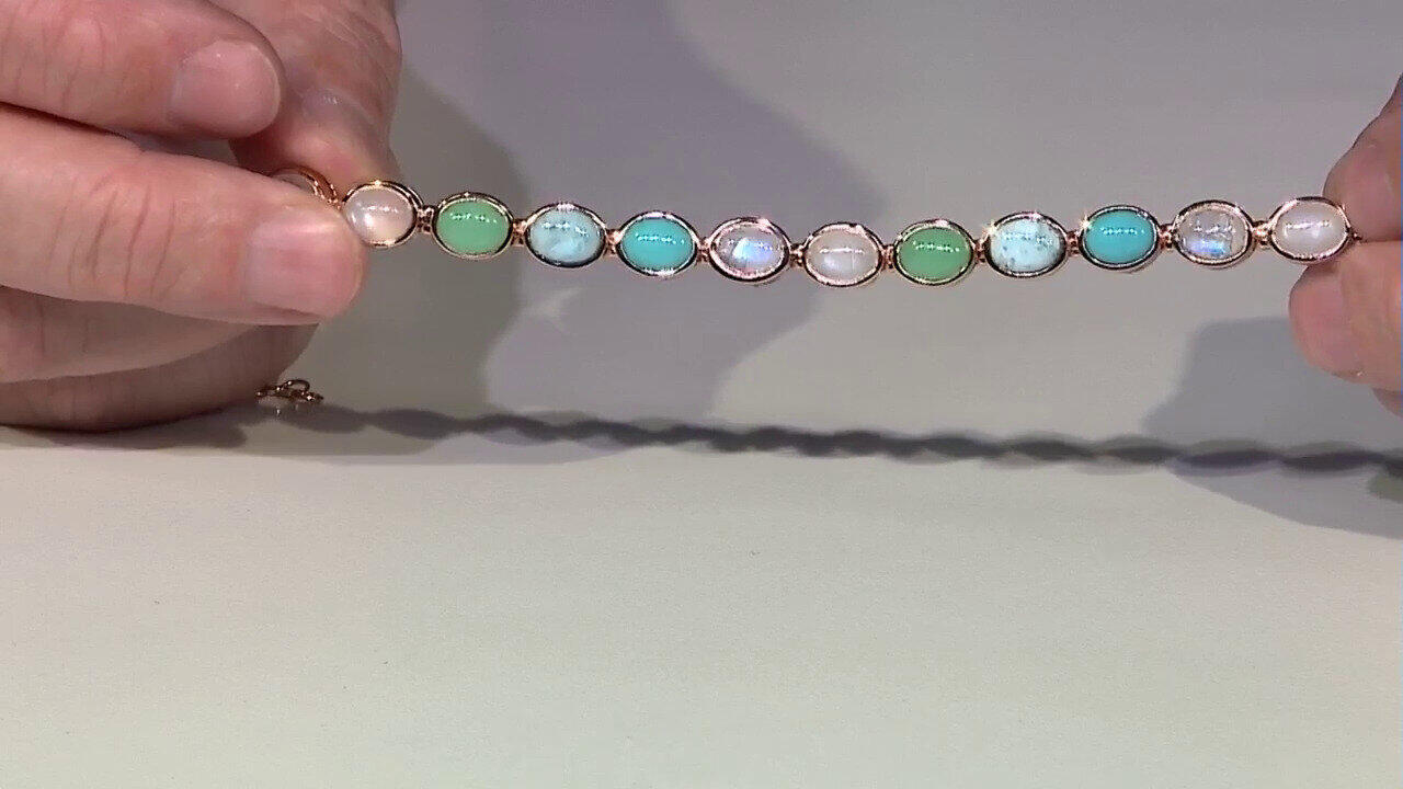 Video Edelstein-Silberarmband (KM by Juwelo)