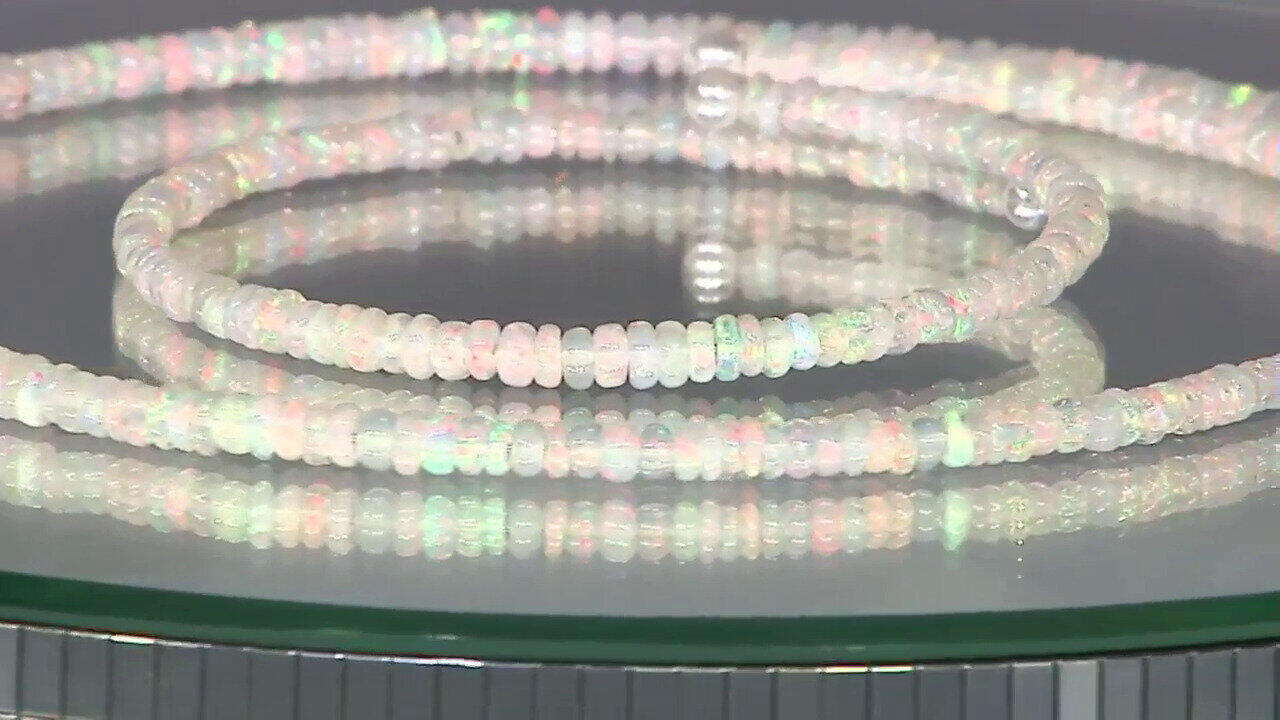 Video Collana in argento con Avventurina Verde (Riya)