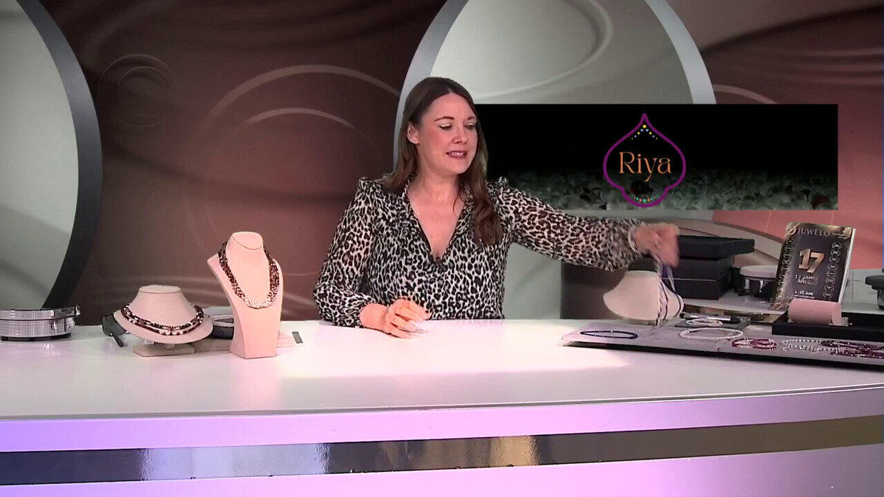 Video Collar en plata con Lapislázuli (Riya)