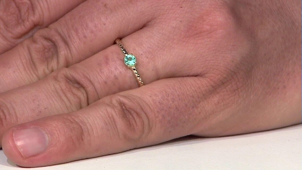 Video Russischer Smaragd-Goldring