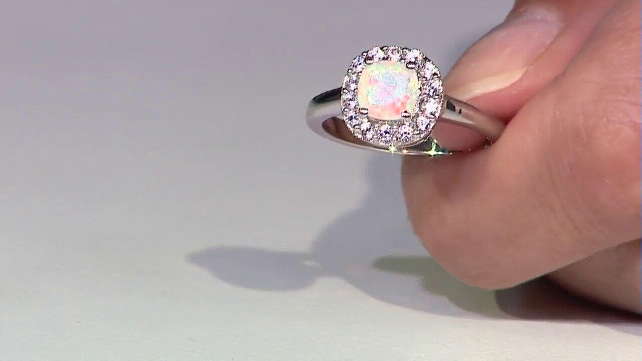 Video Anillo en plata con Ópalo de Welo