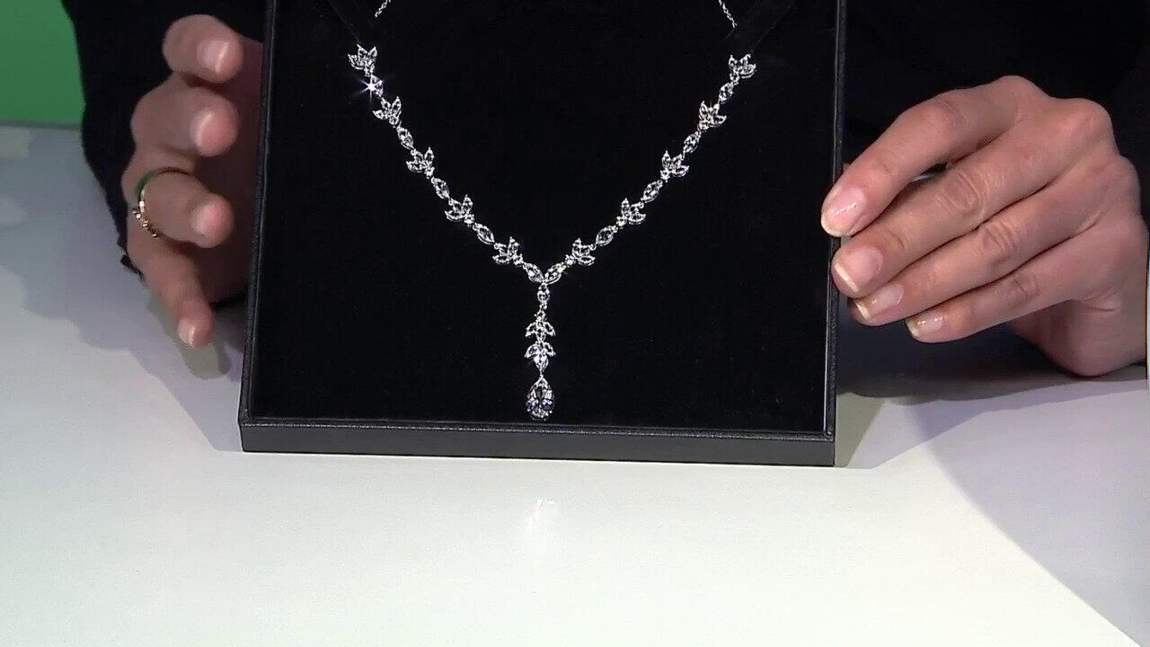 Video Tanzanite Silver Necklace
